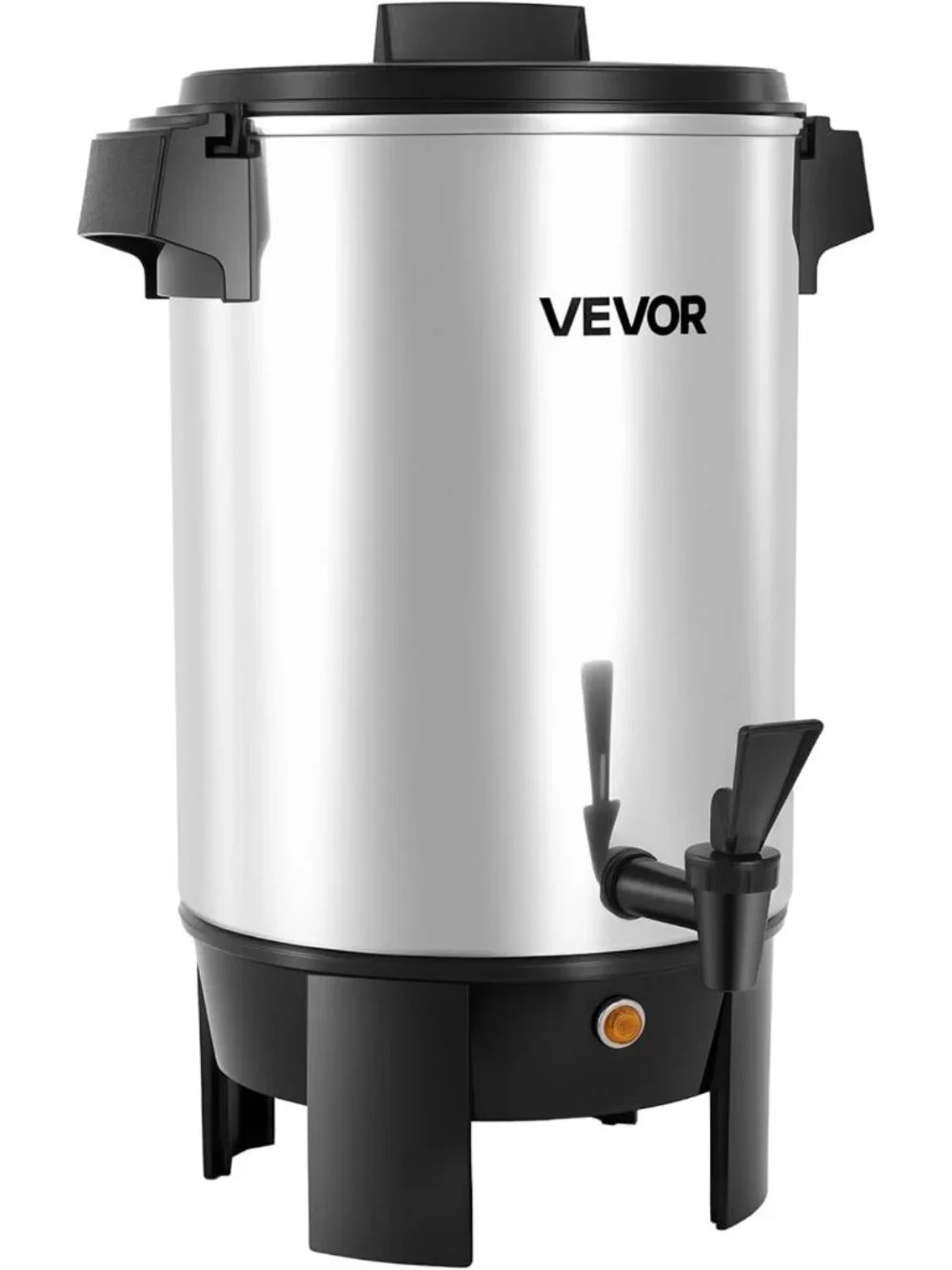 30-Cup Commercial Coffee Urn, 4.8 Qt Hot Beverage Dispenser, Fast Brewing